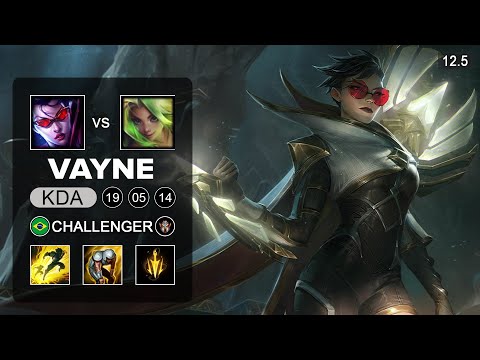 Vayne ADC vs Zeri - BR Challenger - Season 12 Patch 12.5