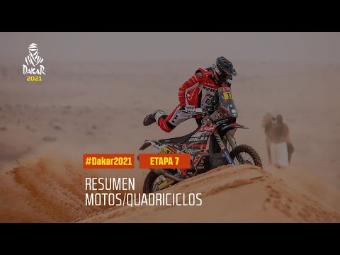 #DAKAR2021 - Etapa 7 - Ha’il / Sakaka - Resumen Moto/Quadriciclos