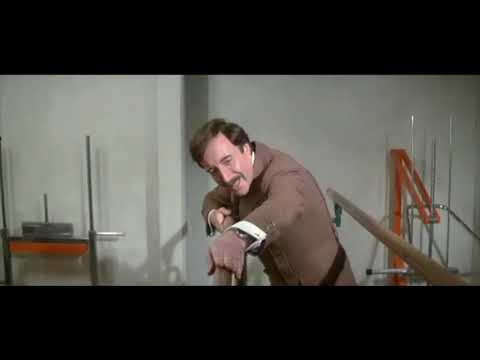 Pink Panther strikes again hilarious scene, one of Peter Sellers best! starring Leonard Rossiter