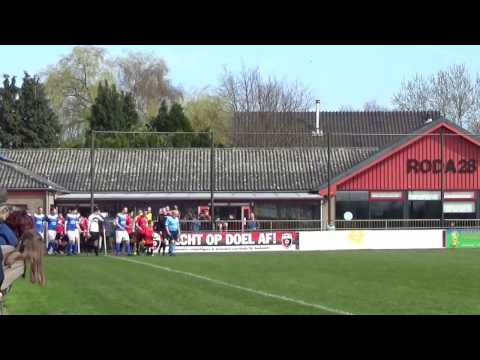 Zondag 2017-03-26 Roda'28 1 - Aquila 1 (uitslag 4-2)