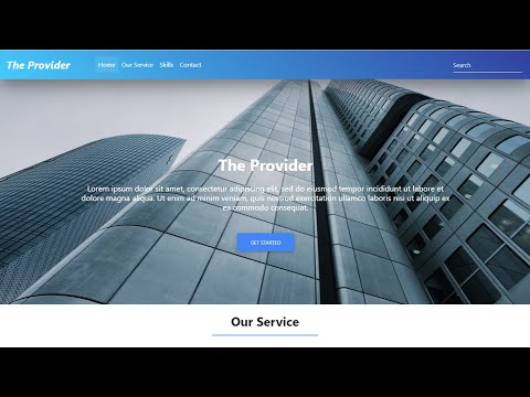 Build a Complete Website with Bootstrap 4 | Step-by-Step HTML & CSS Tutorial