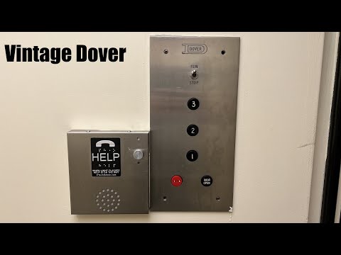 Vintage Dover Hydraulic Elevator in an Apartment Building in Chicago, IL