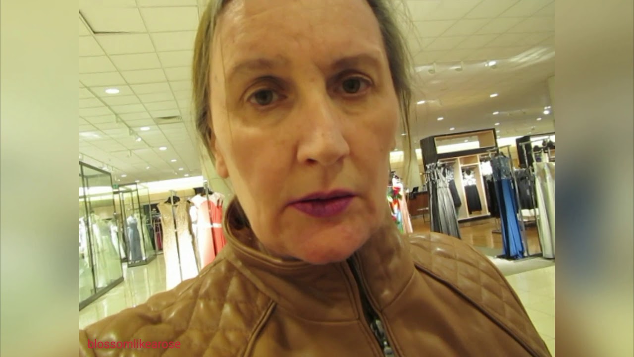 OOTD DKNY brown leather jacket