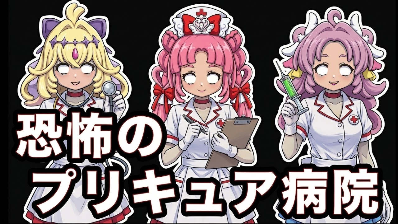 【恐怖のプリキュア病院】プリキュアたちが恐怖のプリキュア病院で恐ろしい治療…🏥💉プリキュアたちのとっても恐ろしい病院👻名探偵プリキュア
