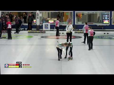 Tabitha St. Amand vs. Alexis Schaeffer - Draw 10 - Stu Sells U18 Curling Tankard