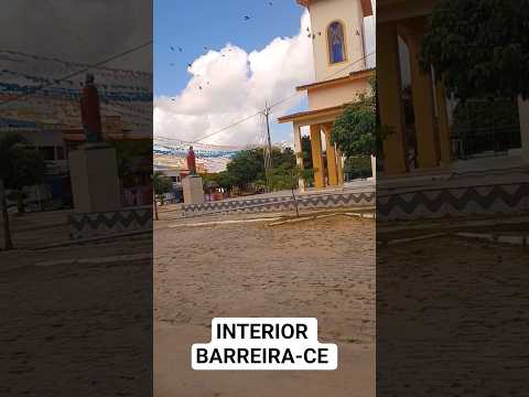 Praça Matriz de  Barreira-ce #interior #vidasimples #Ceará