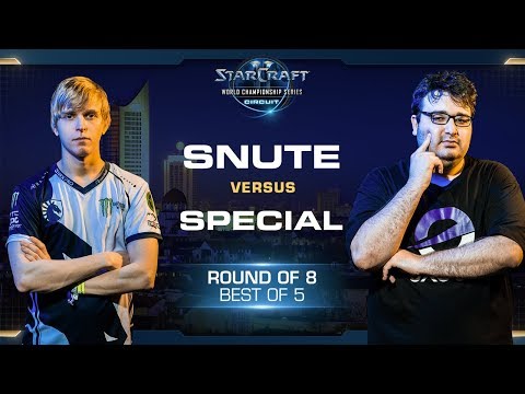 SpeCial vs Snute TvZ - RO8 - WCS Leipzig 2018 - StarCraft II