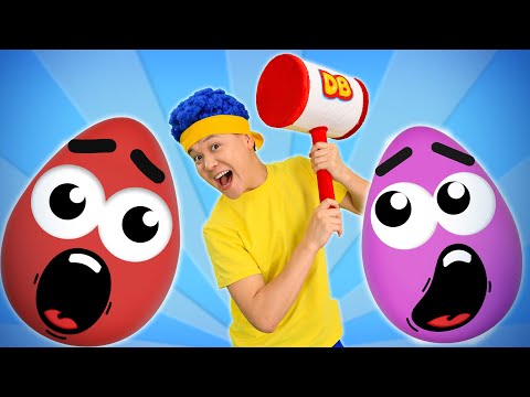 Let's See What's Inside the Surprise Egg! | D Billions Kids Songs