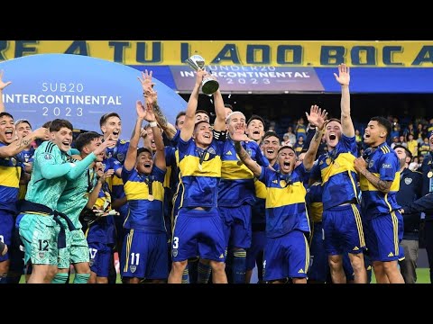 BOCA CAMPEON DEL MUNDO SUB 20 🔵🟡🔵