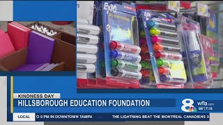 WFLA Kindness Day: Donate school supplies to Hillsborough Education Foundation