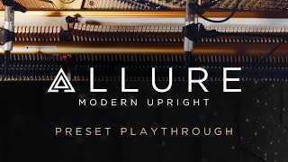 Video thumbnail for ALLURE: Modern Upright - Preset Playthrough │ Heavyocity by Heavyocity Media