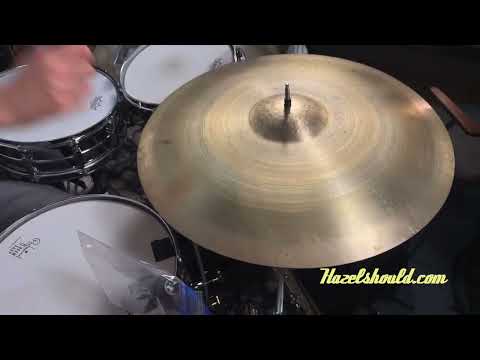 Sabian PARAGON Neil Peart Signature Ride 22” 4174 g Amazing Definition SOLID Bell! Don’t Pay $544? image 7