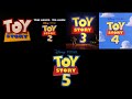 Toy Story 1 5 Number Logo Trailer 1995 To 2026