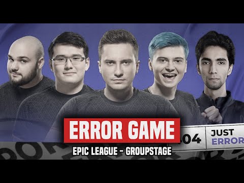 TOO MUCH ERROR!! NAVI VS JUST ERROR - EPIC LEAGUE DIV 1