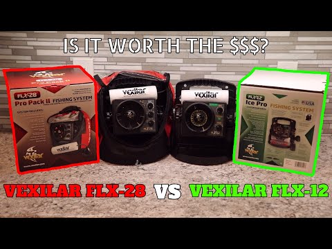 VEXILAR FLX-12 UNBOXING & REVIEW (Comparison to the FLX-28)
