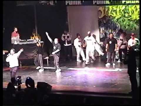 Ultimate B-boy Session Stuttgart 1998 - Kurtis Blow - New York City Breakers - Air Force Crew