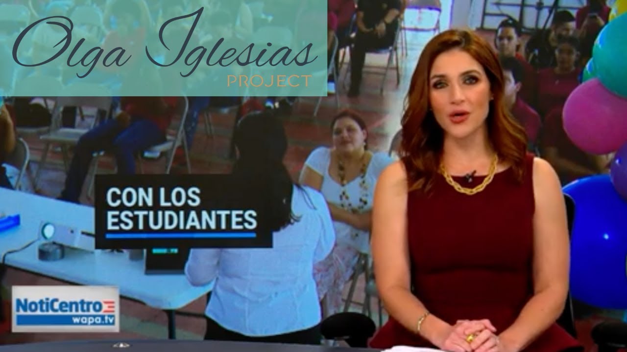 WAPA-TV, Con los Estudiantes. Un recital educativo en la Escuela República de Colombia