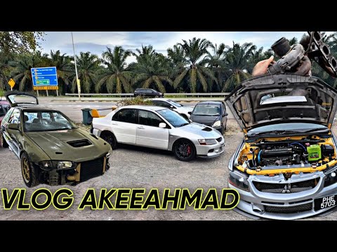 Vlog AkeeAhmad Edisi : Custom Vapor Blast, Pickup Waja Nim199, Satria Siap TouchUP, Cerakote Banana