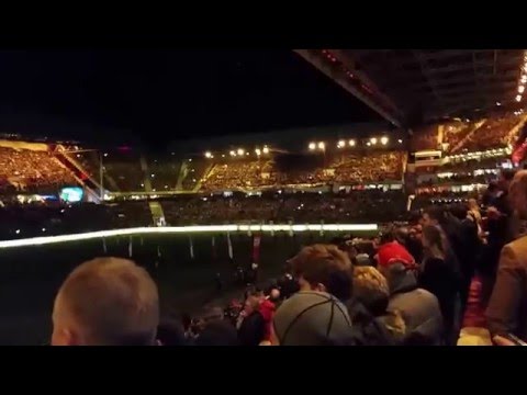 PSV - SC Heerenveen 12/3/2016 (1-1): opkomst spelers