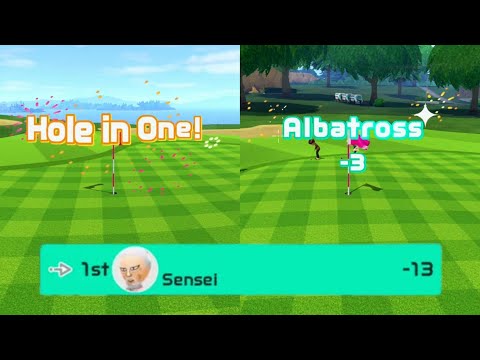I Shot my Personal Best in a RANKED GAME (Switch Sports Golf)