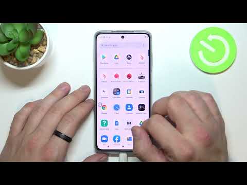 Motorola Moto G52 - How To Remove & Restore Messages Icon From Screen