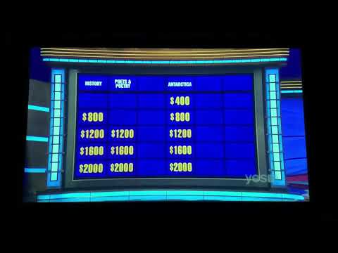 Double Jeopardy, Aaron Craig Day 3 - 3rd Daily Double (2/25/21)