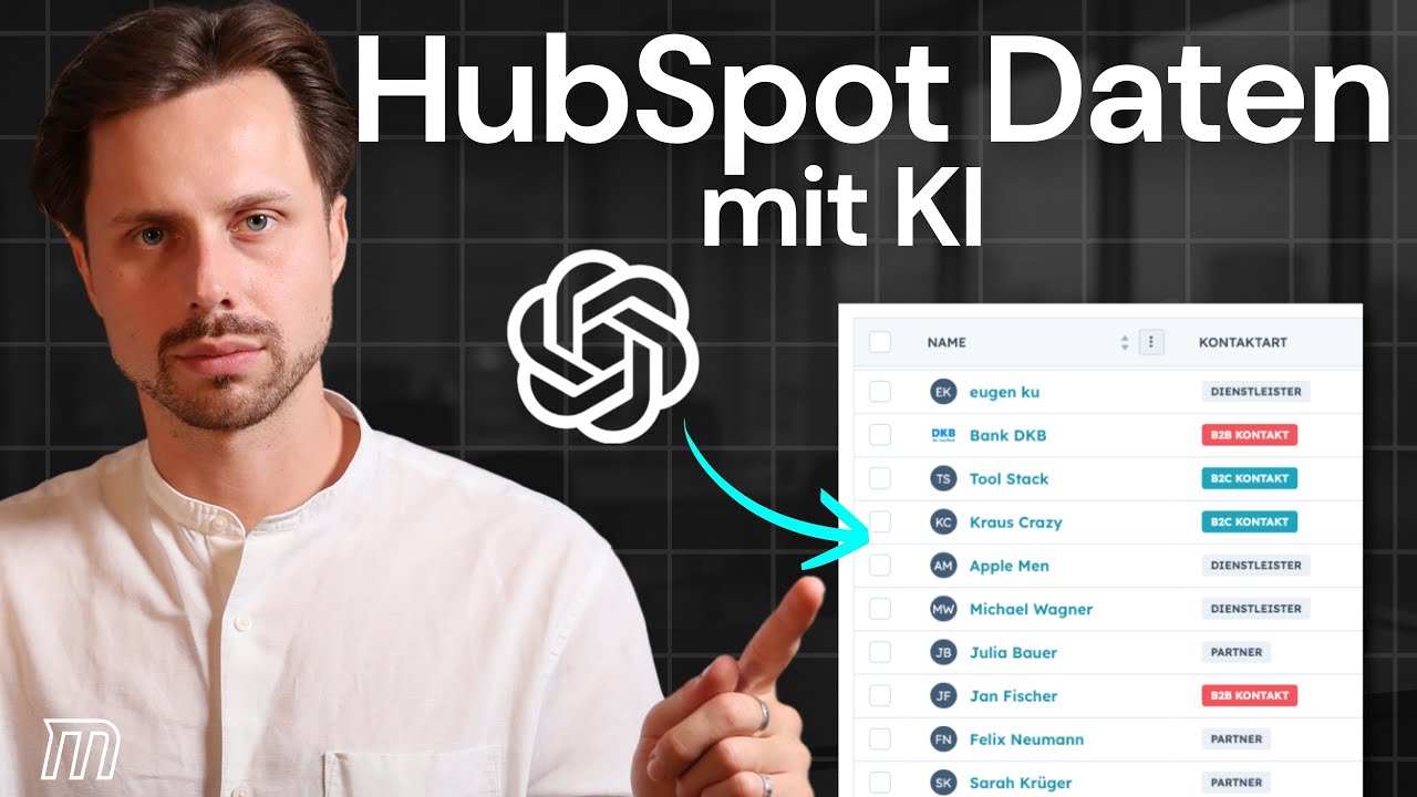 HubSpot Datenbereinigung mit KI: So werden 12.000 Kontakte sauber