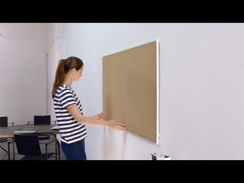 Blue Pin Up Display Board