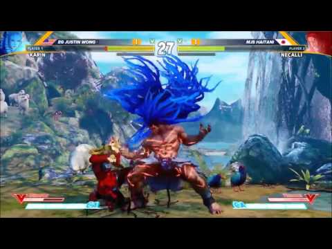 Haitani times out Justin Wong and the crowd erupts