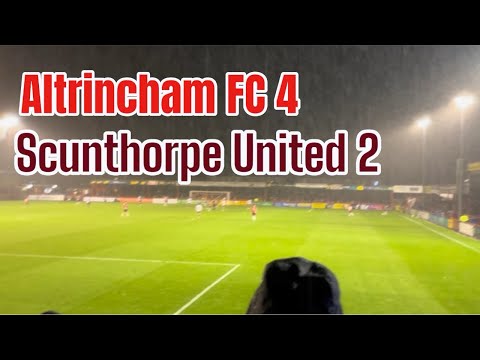 Altrincham FC 4-2 Scunthorpe United