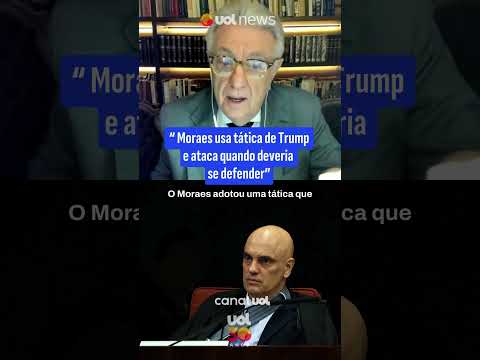 Moraes usa tática de Trump e ataca quando deveria se defender, diz Maierovitch