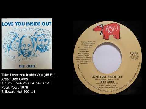 Bee Gees- Love You Inside Out (45 Edit) (531st #1 of Rock Era)