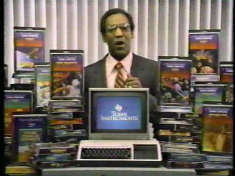 Bill Cosby también anunciaba ordenadores