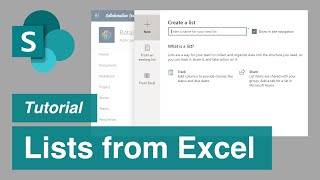 Import Excel Data to a SharePoint List | Microsoft SharePoint