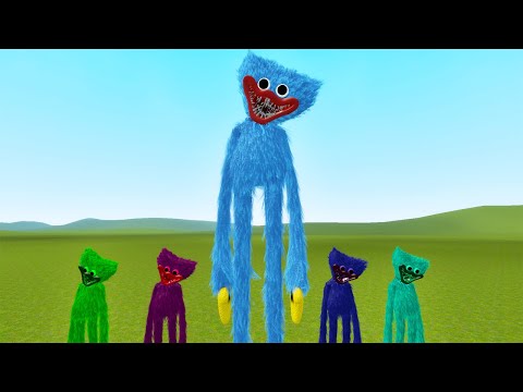 10 Huggy Wuggy NEW POPPY PLAYTIME CHAPTER 2 DEATH RUN in Garry's Mod