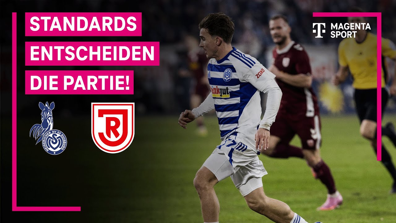 MSV Duisburg vs SSV Jahn Regensburg Highlights