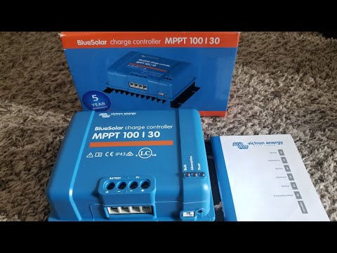 VICTRON ENERGY, BLUE SOLAR CHARGE CONTROLLER MPPT 100/30