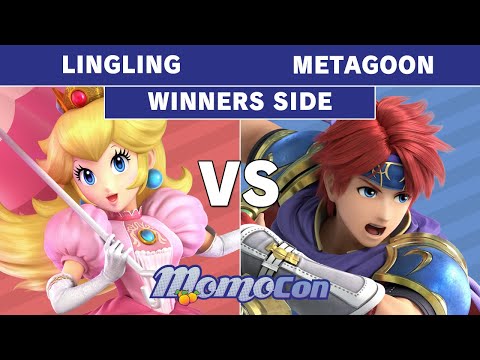 Momocon 2019 Lingling (Peach) vs CR2 | Metagoon (Roy) Winners Pools - Smash Ultimate