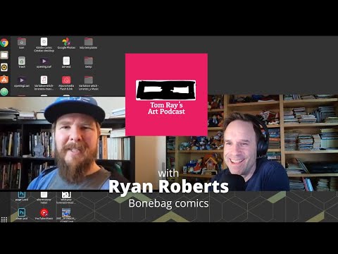 Ryan Roberts: Bonebag comics - Tom Ray's Art Podcast