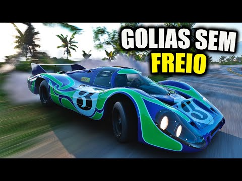 GOLIAS SEM FREIO COM ESSE CARRO INSANO - FORZA HORIZON 5 GAMEPLAY