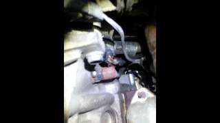 Chrysler 300m crank sensor & block heater install