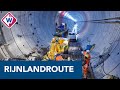 Aanleg RijnlandRoute over de helft
