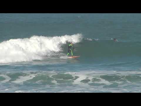 Solid left getting surfed at Erromardie