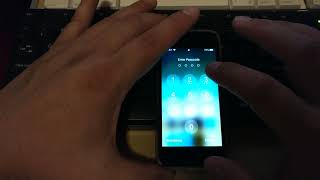 Broken Home Button Iphone.  Unlocking Phone by Enabling Assisstive Touch