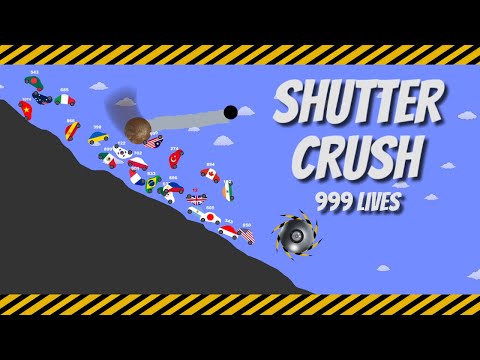 Shutter Crush - BUT NOW 999 LIVES!!! - Survival Car Race - Top Viewers June 2025