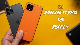 Google Pixel 4 vs Apple iPhone 11 Pro Camera Comparison! - Insane Results!