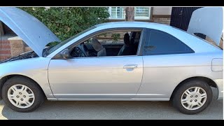 DIY How To Change Replace Fuel Pump Fuel Pump Housing 2001-2005 Honda Civic LX