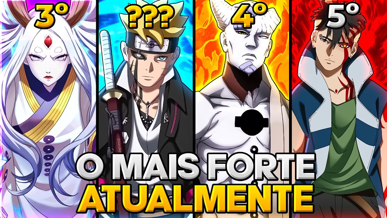 RANKING: OTSUTSUKIS MAIS FORTES EM BORUTO: TWO BLUE VORTEX
