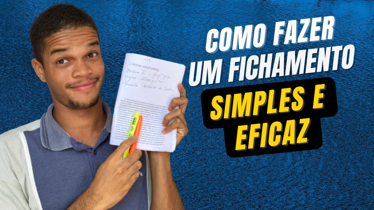 COMO FAZER FICHAMENTOS PARA ESTUDAR NA FACULDADE | Dicas simples e práticas