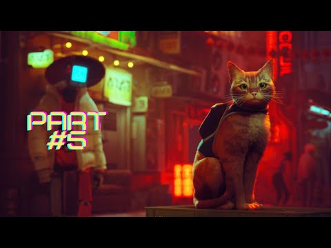 STRAY | PS5 Gameplay Part:5
